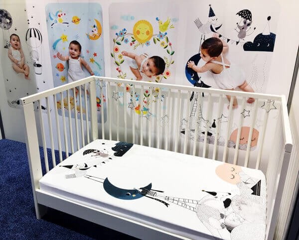Rookie Humans Crib Sheets | Top Baby Products for 2017 from the ABC Kids Expo