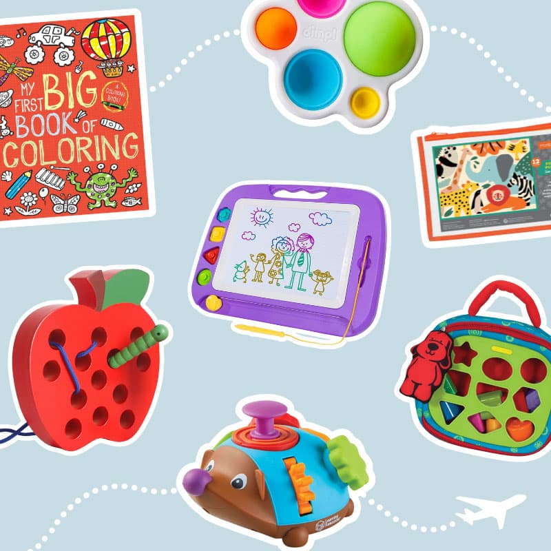 Traveling with Kids: 16 Travel Toys for Toddlers