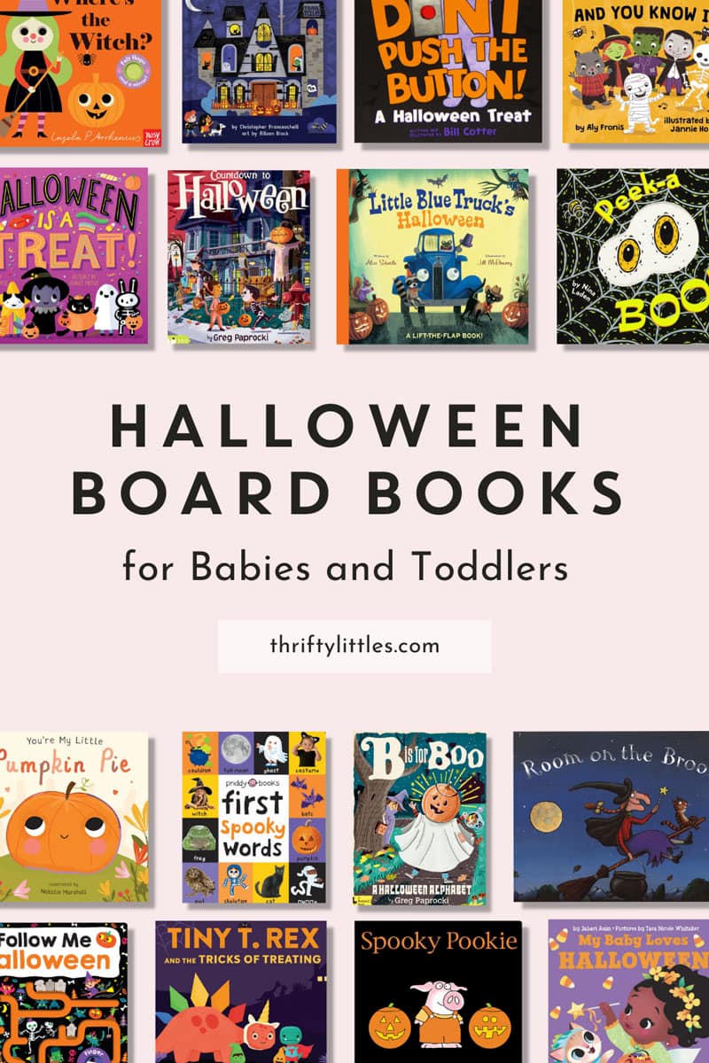Halloween Board Books for Babies and Toddlers
