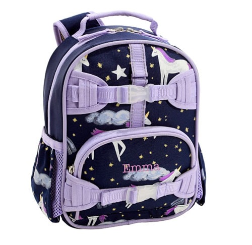 kids purple unicorn backpack