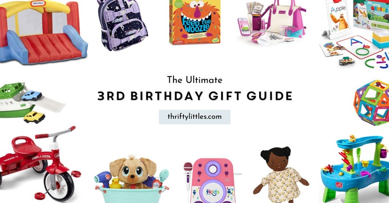 Third birthday gifts outlet