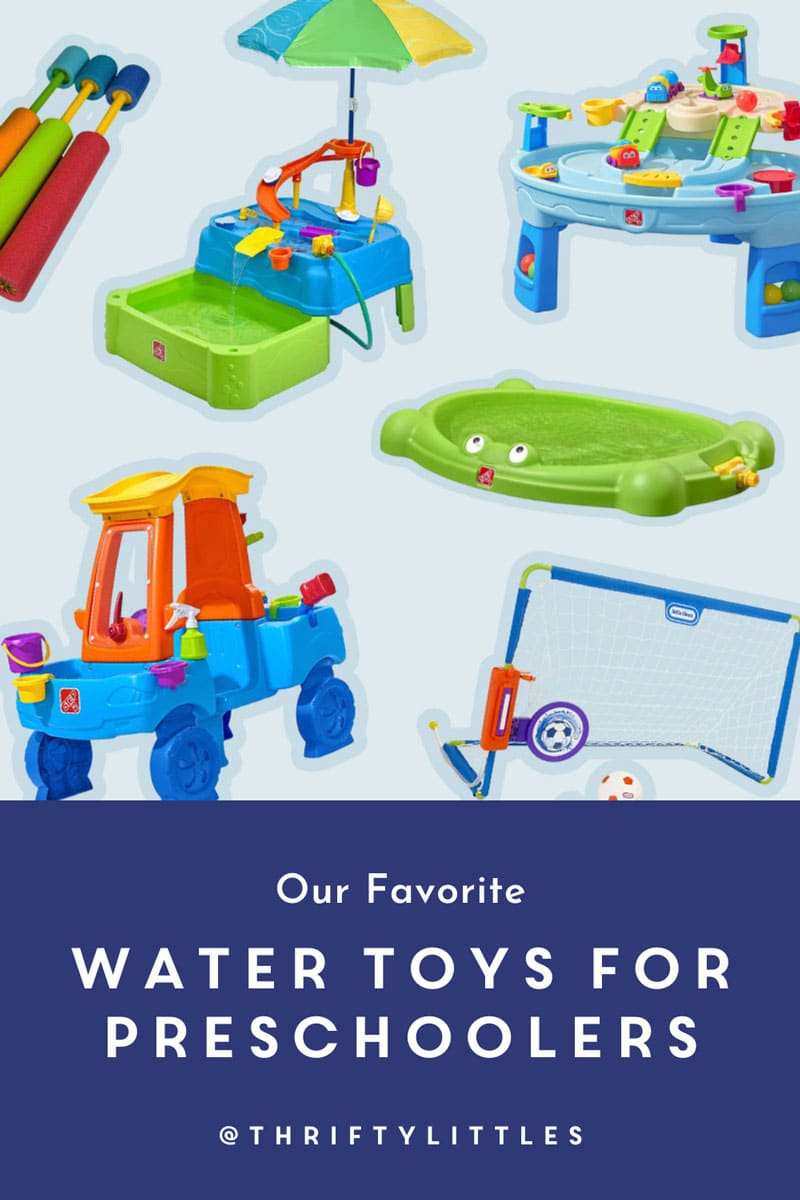 Our Favorite Backyard Water Toys for Preschoolers