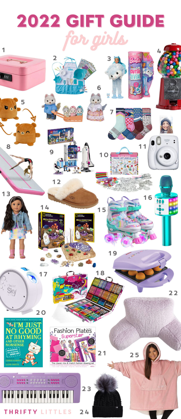2022 Holiday Gift Guide for Girls Thrifty Littles