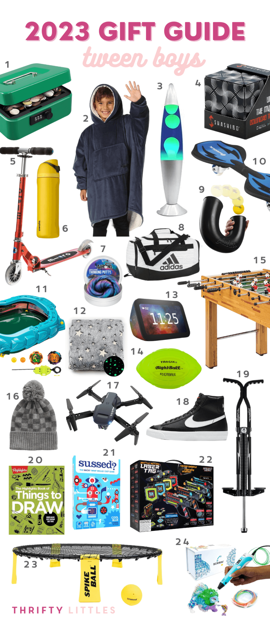 2023 Holiday Gift Guide for Tween Boys - Thrifty Littles