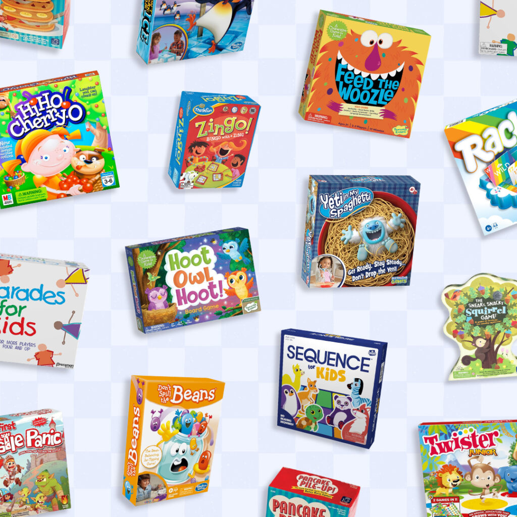 a collection of games that are great for preschoolers