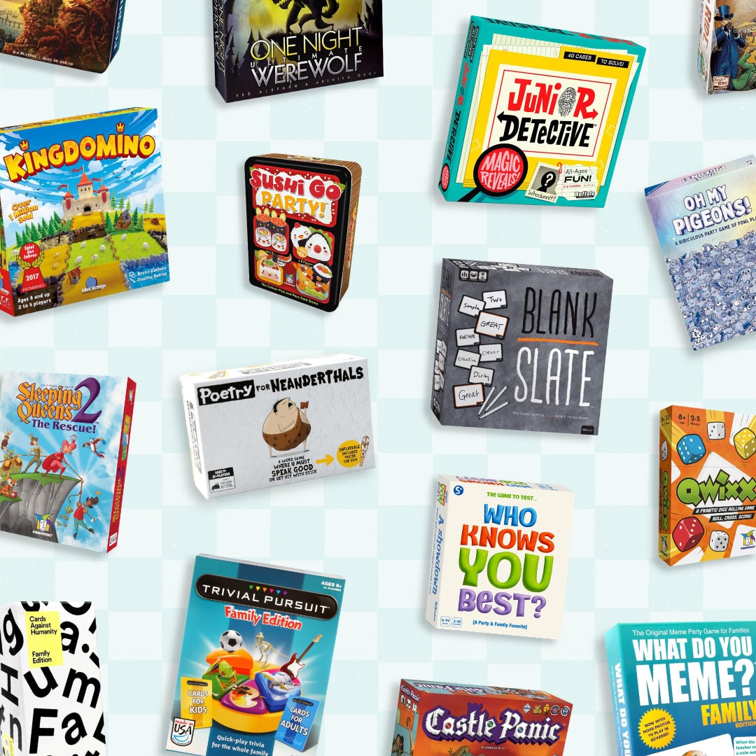 a collection of great board games for tweens